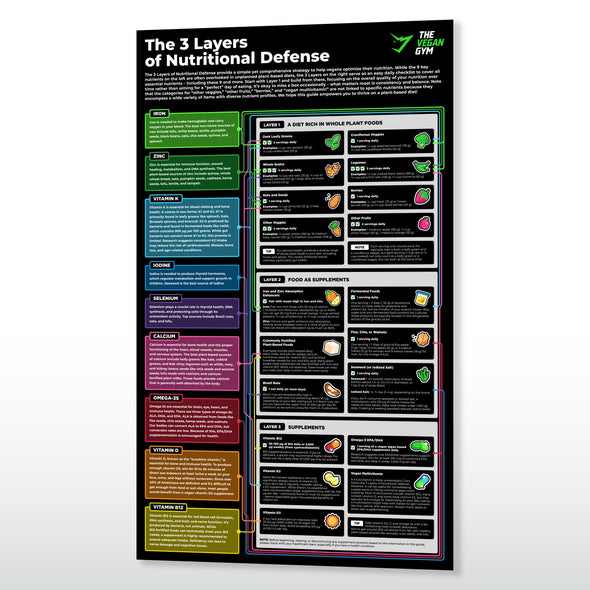 The 3 Layers of Nutritional Defense Magnet - Full Size