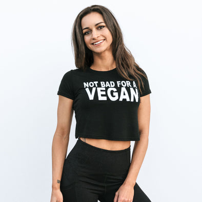 Not Bad For A Vegan Crop Top